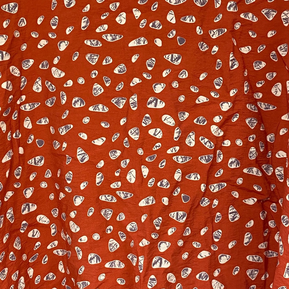 Flaunt Boutique Rust Pebble Blouse - Picture 5 of 10